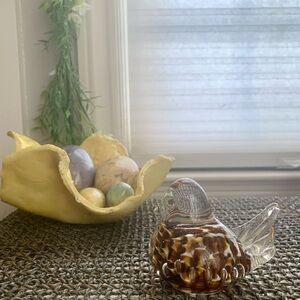 Vintage Joe St. Clair Handblown Art Glass Paperweight